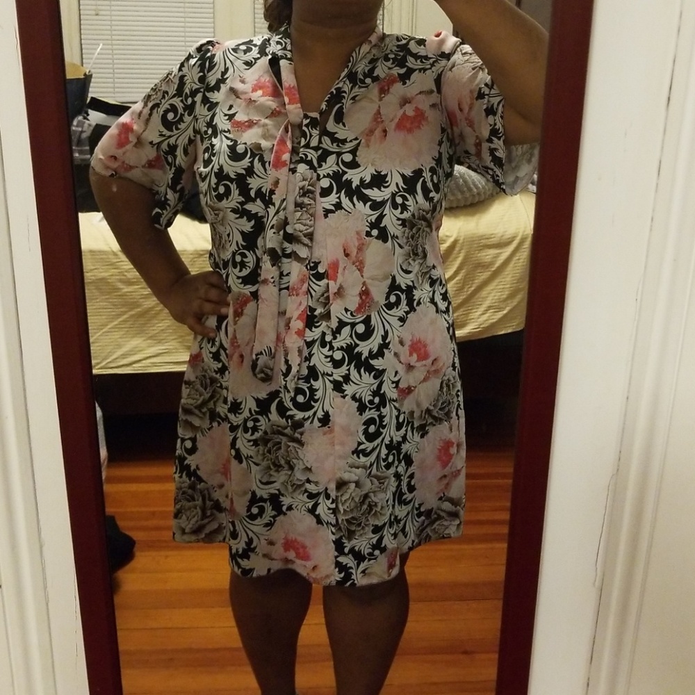 colorful sheath dress